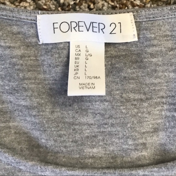 Grey forever 21 dress - Picture 2 of 2